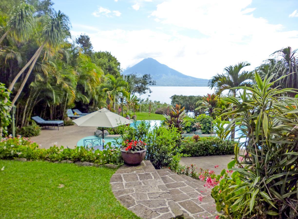 Hotel San Buenaventura De Atitlan Panajachel Bagian luar foto